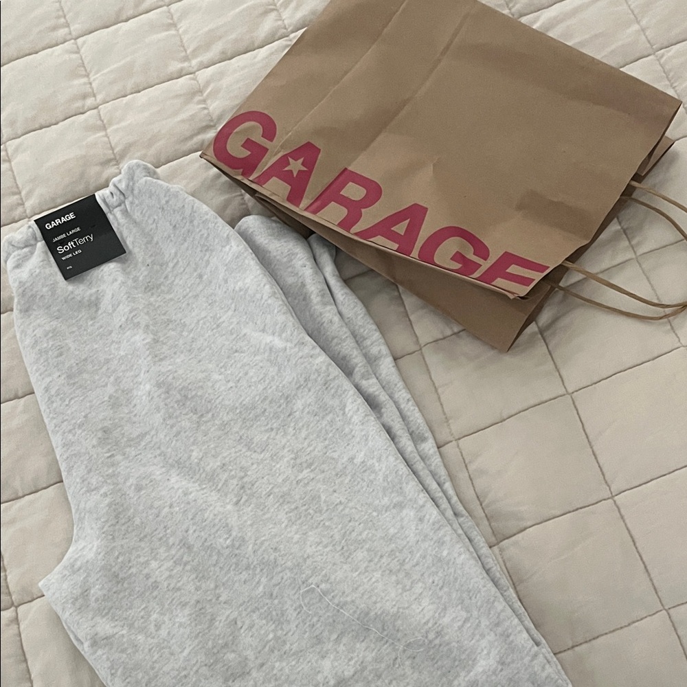 NWT Garage Light Gray Lounge Pants